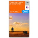 MAP,O/S Quantock Hills & Bridgwater 2.5in (with Downloa